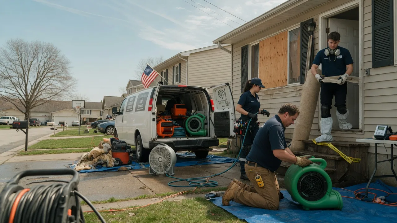 Water Damage Restoration in Cottageville, WV near me